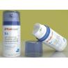 Buy cheap Cylindrical Airless Plastic Container 30ml 50ml Blue Color Face Serum PP Cosmetic Bottle from wholesalers