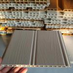 Office Decoration Material Eco-Friendly Bamboo Fiber Wood PVC Composite Wall