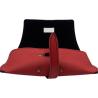 Buy cheap Red Belt Closure Leather Glasses Pouch from wholesalers