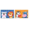 Buy cheap CMYK Educational Animal Magnetic Jigsaw Puzzle Sticker Childrens Learning Toys For 7 Year Olds from wholesalers