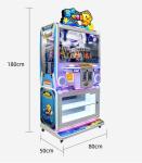 Indoor 2 Players Clip Keychain Arcade Machine Boutique Clip Prize Game Machines