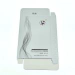 Customized Luxury Paper Box Cosmetic Face Mask Packaging Box Silver Foil Face