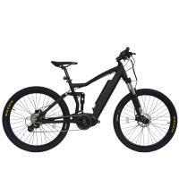 Buy cheap Voltage 36V Full Suspension Electric Mountain Bike 250W Mid Motor Speed Limit product