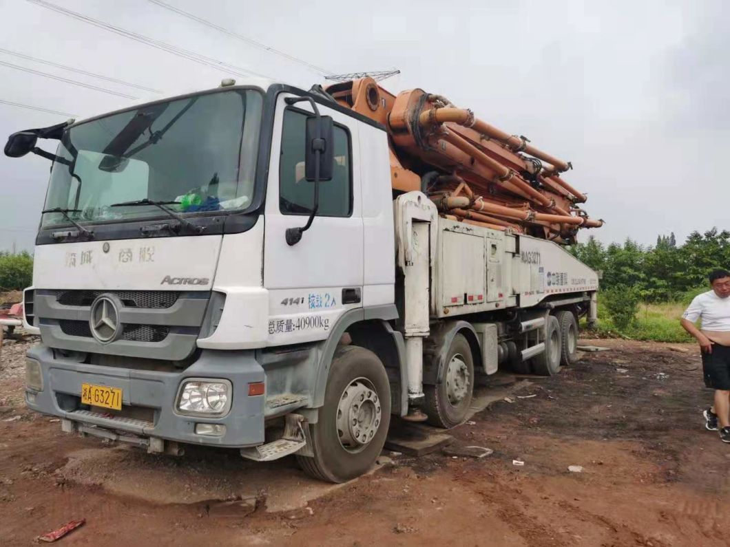 Used Concrete Pump Zoomlion 52m for Ready-Mix Company Concrete Equipment