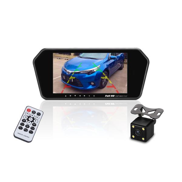 Buy cheap DC12V-24V Reverse Camera Rear View Mirror Monitor / Lcd Rear View Mirror from wholesalers