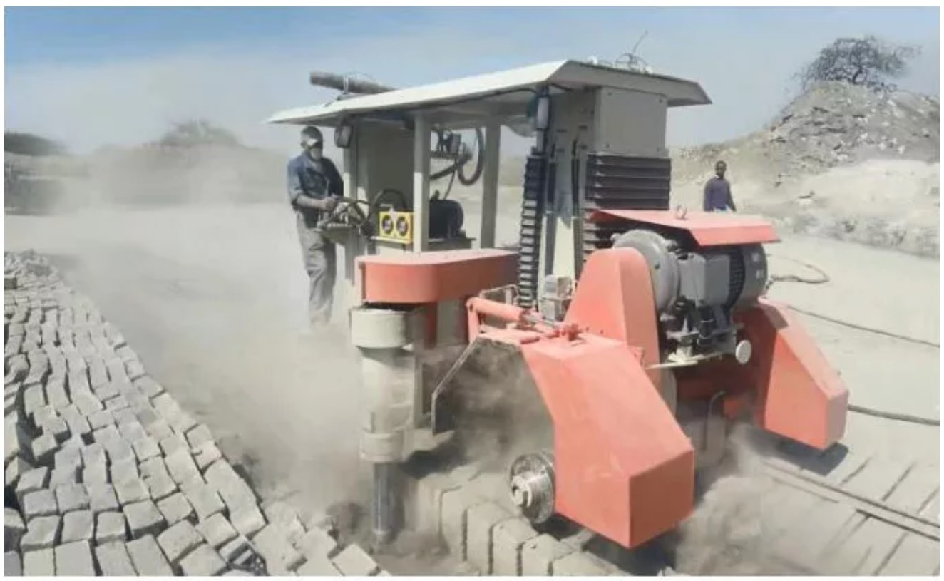 Limestone Sandstone Quarry Stone Cutting Machine For Houses Brick Mining