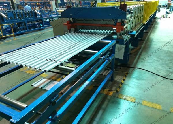 Buy cheap Prepainted Metal Roofing Machine Plc Automatic Sheet Tile Making Hydraulic Pump from wholesalers