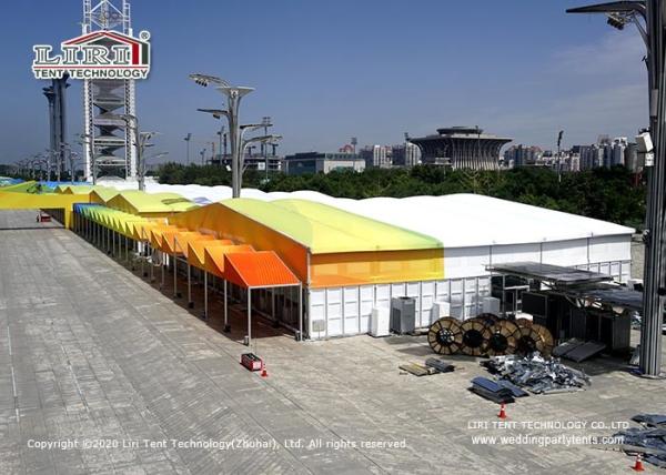 Buy cheap 100km/h 20x50m Outdoor Event Marquee Tent For Trade Fair from wholesalers