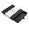 Buy cheap Large Hair Wig Gift Packaging Boxes Black Slide Drawer Box Packaging from wholesalers