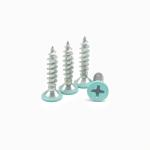 Processing baking paint white stainless steel screw decoration wood screw color