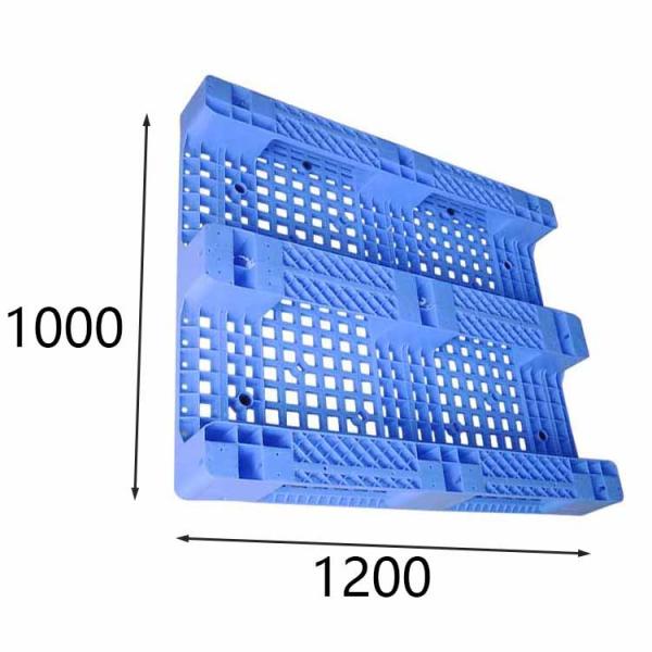 Buy cheap HDPE Blue Rackable Plastic Pallets 1200X1000Mm Acids Resistant from wholesalers