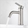 Buy cheap SUS304 Stainless Steel Single Hole Single Handle Basin Mixer In Matte Black SN from wholesalers