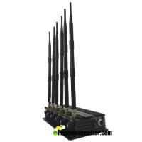 Buy cheap 6 Antennas 15w Adjustable Wireless Indoor Cellphone Signal Jammer Blocker GPS product
