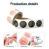 Buy cheap Self Adhesive Custom Shape Waterproof Packaging Thank you Sticker Labels from wholesalers