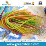 Full Color Long 10Metre Fly Fishing Anti-lost Coiled Lanyard Leashes in Polybag