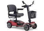 Black Self Balance Travel Mobility Scooter , 60V 800W Small Mobility Scooter