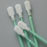 Buy cheap Long Handle Knitted Polyester Tip Cleanroom Swab Lint Free from wholesalers