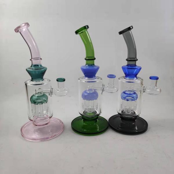Buy cheap Smoking Water Borosilicate Glass Shisha Pipe Shisha Heavy Neck 12Inch from wholesalers