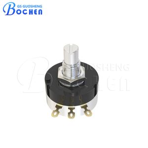 Buy cheap Adjustable Precision Wirewound Potentiometer WX17 1w 10k Ohm Single Turn from wholesalers