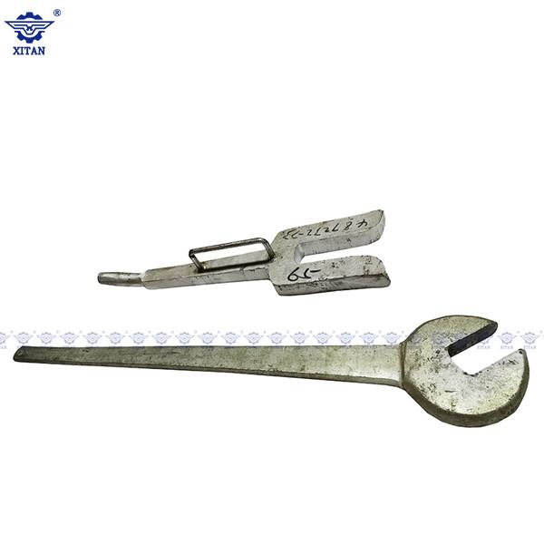 Buy cheap Steel Pipe Wrench And Pad Fork Of Jet Grouting Drilling Rig from wholesalers
