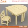 Buy cheap High quality early childhood classroom furniture supplies kids wooden 6 seats rectangle table from wholesalers