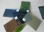 Dark Green Tinted Float Glass 3mm - 12mm Thickness For Building Glass