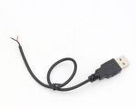 OEM USB 2.0 A Male To Open Stripped Soldering Tinned Bare 2 Wire End Pigtail