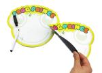4'' X 4'' Magnetic Dry Erase Board Fridge Magnet Sticker No Frame Custom Shapes