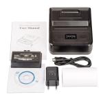 0.35KG usb+wireless 80mm Maximum Roll Diameter Portable Thermal Printer
