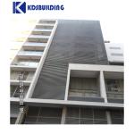 Aluminum Louver Facade Jalousie Window Size Louvred Aluminum Sun Louver Vertical