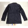 Buy cheap 9002 Men's black pu fashion long jacket coat stock from wholesalers