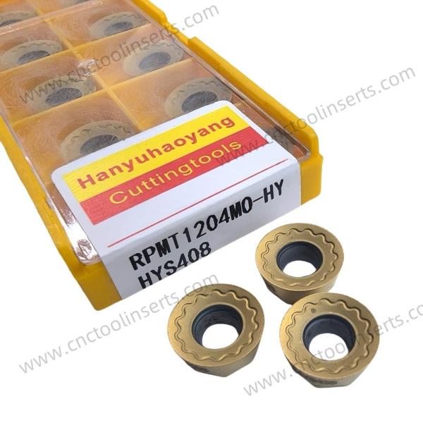 Buy cheap RPMT1204MO-HY Carbide Milling Inserts Wear Proof CNC Milling Inserts from wholesalers