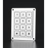 Buy cheap ip68 waterproof higher quality aluminum piezo keypad with 12 keys from wholesalers