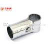 Buy cheap SPHC Material Connector Zinc Plated Metal Pipe Connectors For Pipe Rack System from wholesalers