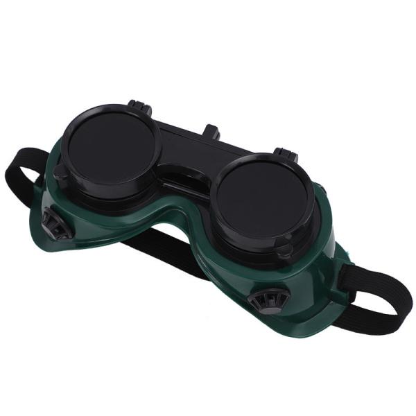 Buy cheap Double Layer Welder Goggles Glasses Adjustable Safety Eye Protection from wholesalers