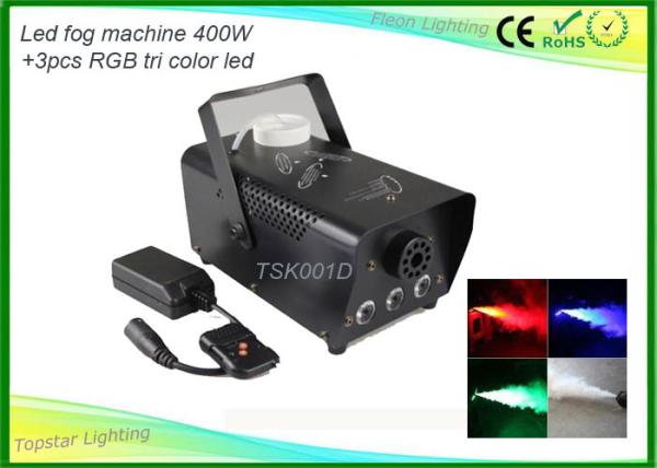 Buy cheap Led Fog Light 400w Colorful Smoke Fogger Machine 3 X 1 W RGB Mini Thermal Fogger from wholesalers