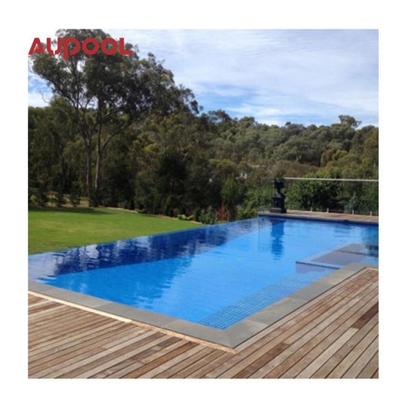 Pool Solution Large Above Ground Acrylic Wall Swimming Pool for Customer's