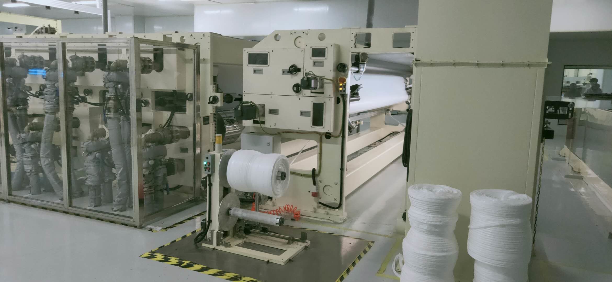 Li Ion Battery Film 4500mm Stretch Film Slitting Rewinding Machine