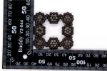 Women Rhinestone Shoe Clips Square Shape With Professional Design