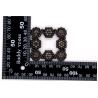 Buy cheap Women Rhinestone Shoe Clips Square Shape With Professional Design from wholesalers