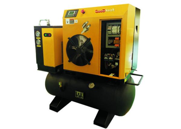 Buy cheap 5.5HP Combined Screw Air Compressor / Rotary Screw Type Air Compressor from wholesalers