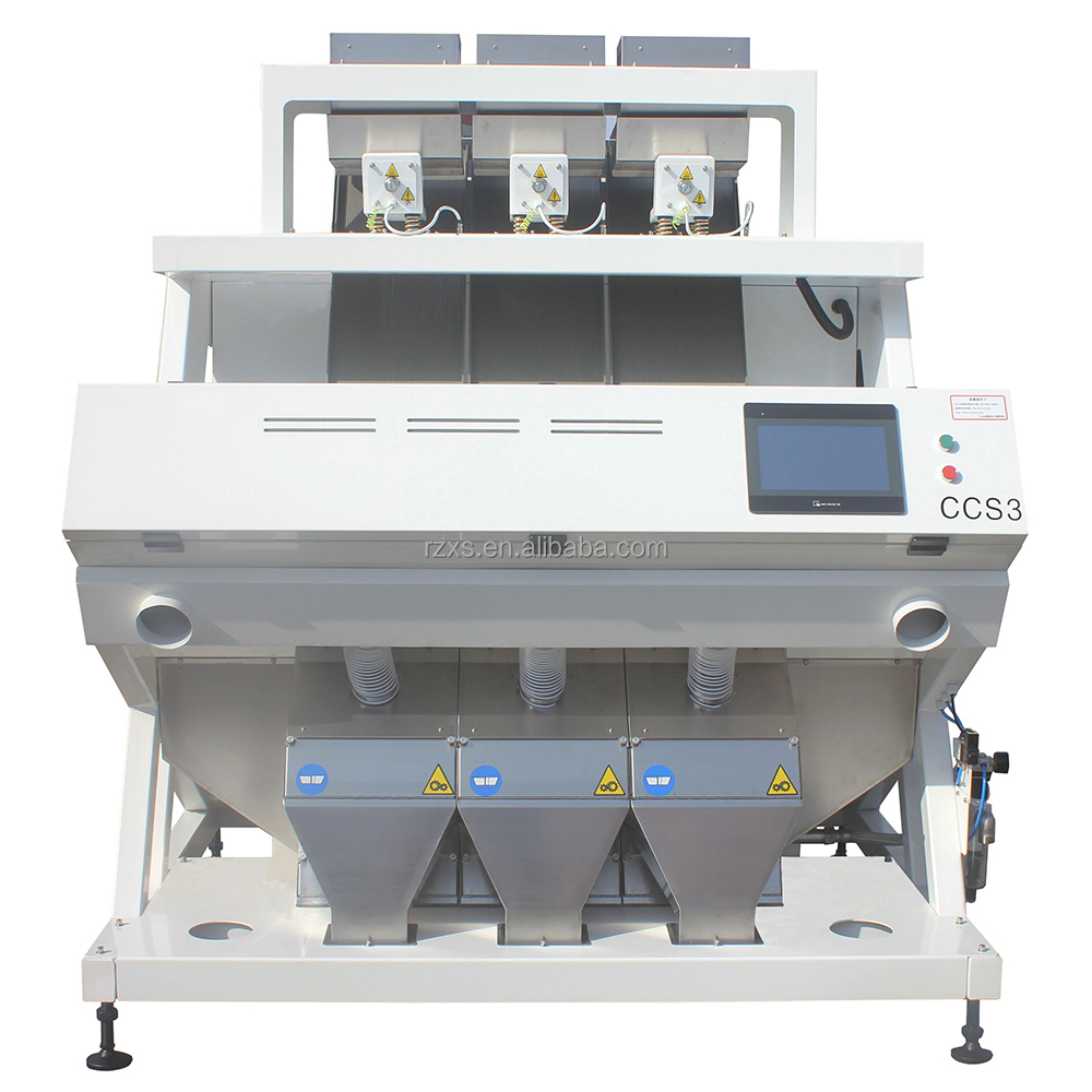 High STR CCD640 Guangdong Ejector Valves Coffee Bean Color Sorter for Long Service Life