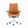 Buy cheap Customization PU Leather Office Swivel Chair 350 Chrome Base from wholesalers