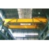 Buy cheap Electric Double Girder Overhead Crane 50 / 10T A4 QB Type 31.5m Span from wholesalers