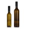 Buy cheap 750ml Bordeaux Glass Wine Bottle Round With Flat Bottomed Cork from wholesalers