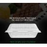 Buy cheap cheap price circular paper platsa with PLA film, Party restaurant catering PLA film disposable food plate from wholesalers