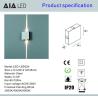 Buy cheap Square Steel 5degree LED wall lighting /inside led wall lamps decoration wall light from wholesalers