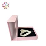 Pink Cardboard Slide Open Boxes For Cosmetic Products Package