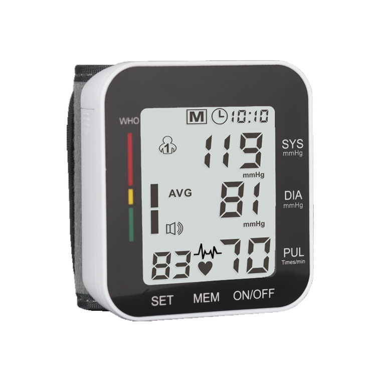 Medical Electronic Digital Wrist Blood Pressure Monitor