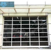Buy cheap Sliding 50mm 5000mm Height Glass Panel Garage Doors product